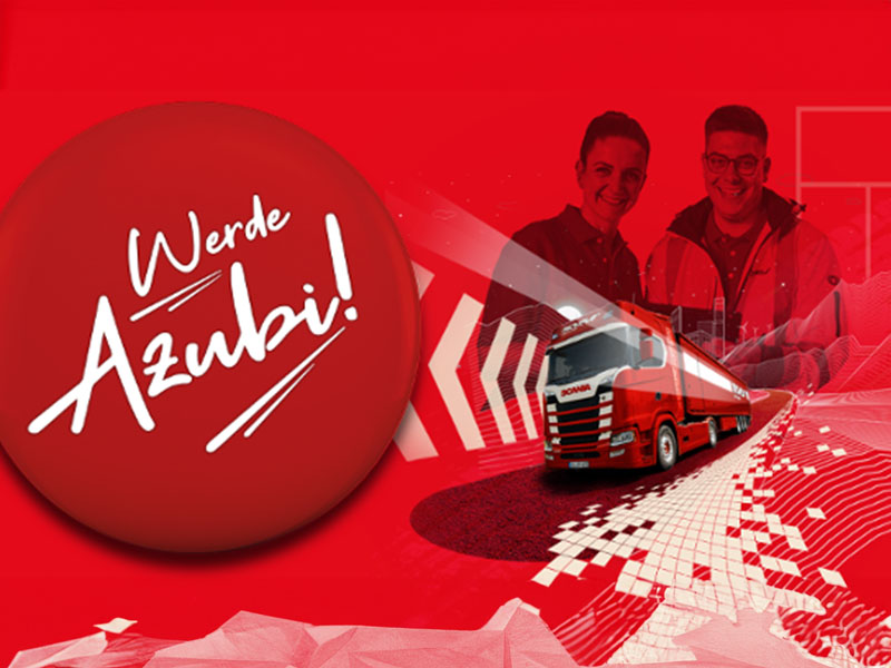 2019 Werde Azubi - Berufskraftfahrer Kaufmann für Spedition und Logistikdienstleistung Ausbildung Auszubildende