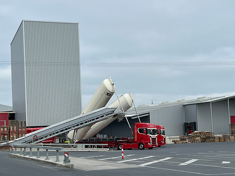  2021 Einhausung Silo Hochsilolager
