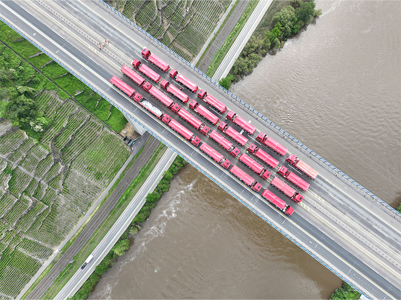 Moseltalbrücke Belastungstest