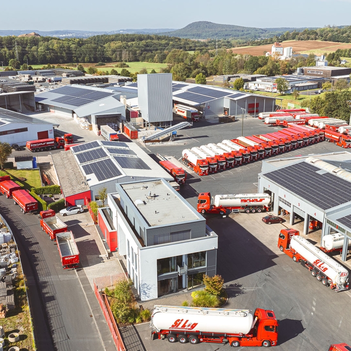 2024 Spedition Michels Luftaufnahme Drohnenflug