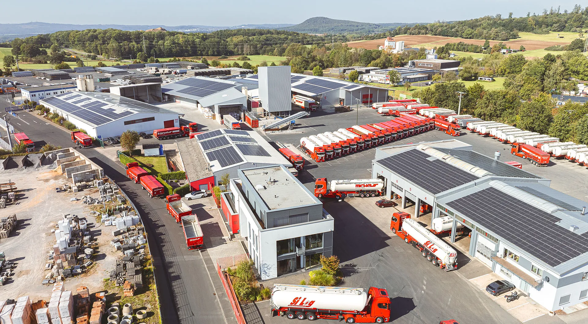 2024 Luftaufnahme Spedition Michels