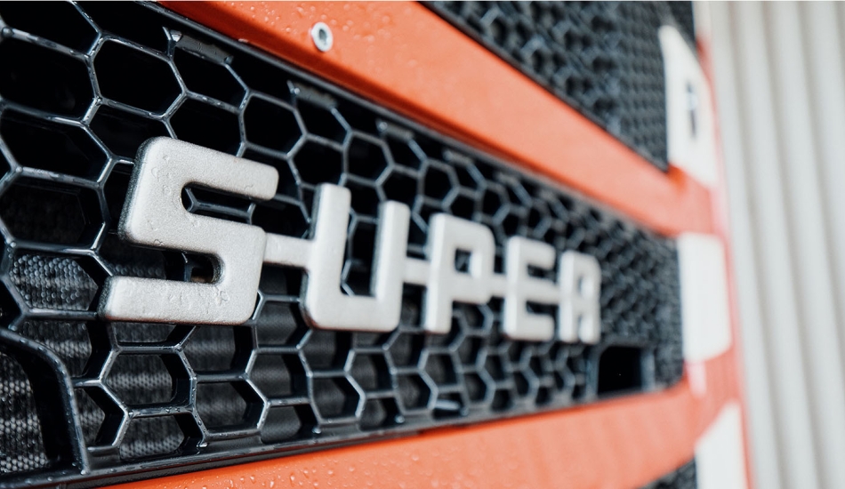 Super Lkw Scania frisch gewaschen