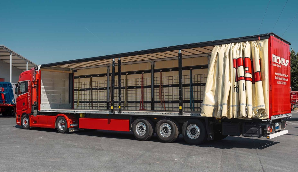 Tautliner-Transporte Spedition Karl Michels - Slider 3