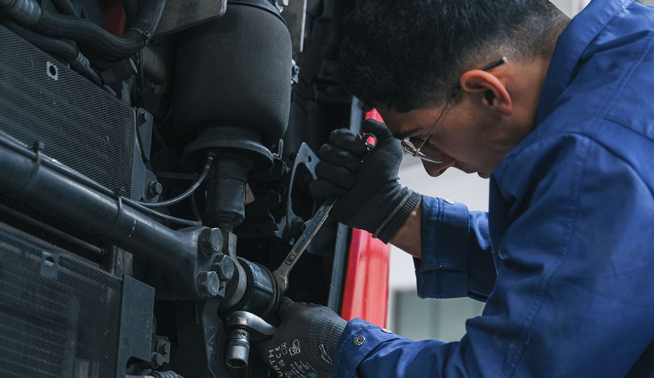 Werkstatt Spedition LKW 