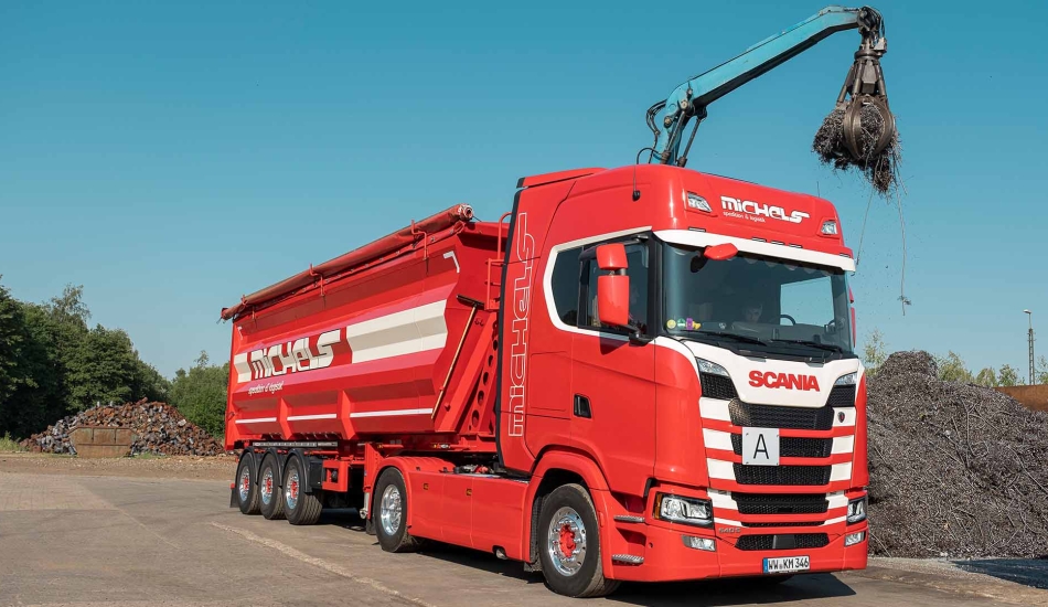 Metalltransporte Abfalltransporte - Spedition Michels - Slider 4