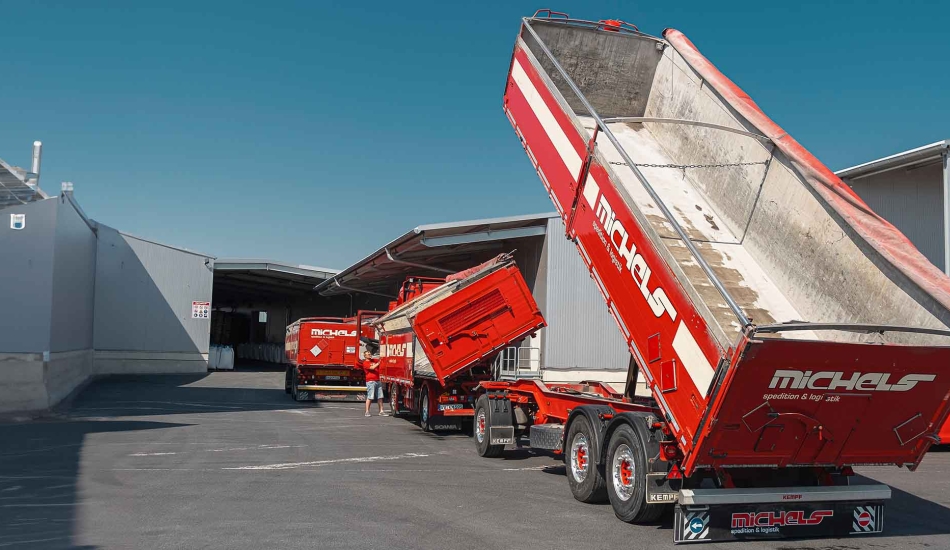 Kipphängertranporte Spedition Karl Michels - Slider 8