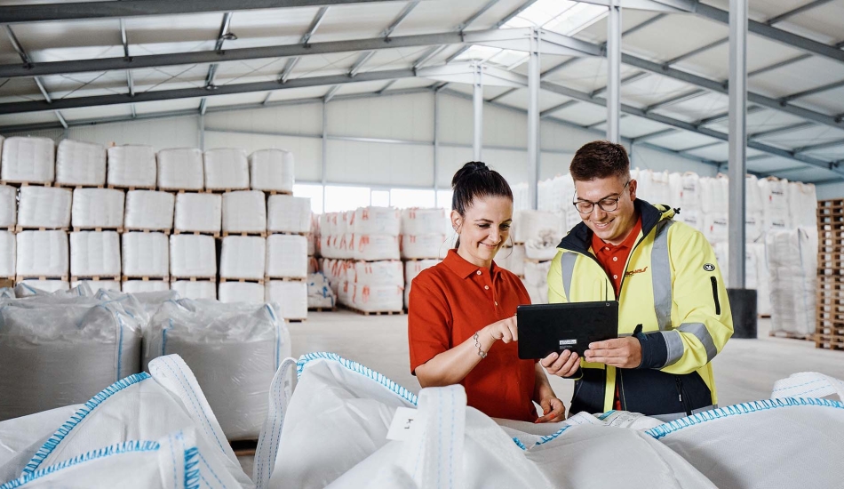 Lagermitarbeiter in Halle